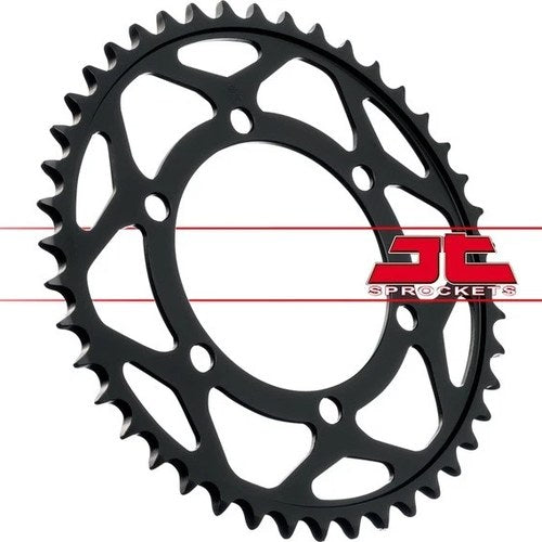 JT Steel Rear Sprocket 525 44T Black Triumph Scrambler 1200 XE/Scrambler 1200 XC