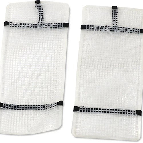 Moose Mud Radiator Cover White Husqvarna FC 450 2005-2011, 2013-2019