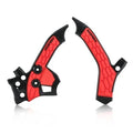Acerbis X-Grip Frame Guards Black/Red #2726851042 for Honda CRF250L 2013-2019