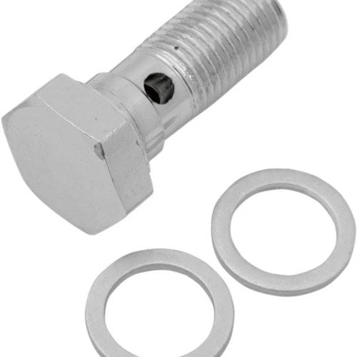 DS 3/8"-24 Banjo Bolt Chrome