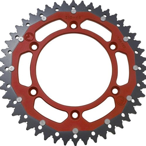 Rear Dual Sprocket For Honda CR 250 R 1989