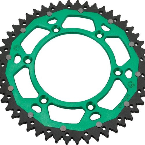 Rear Dual Sprocket For Kawasaki Kdx 200 1995