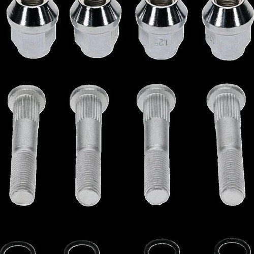 Rear Wheel Stud/Nut Kit For Suzuki LT-A 400 Asi 4X4 2021
