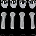 Rear Wheel Stud/Nut Kit For Suzuki LT-A 400 Asi 4X4 2021