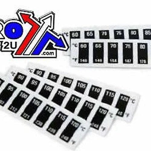 Adhesive Thermometers 90c* to 120c*