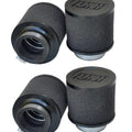 Uni Universal Clamp-On Pod Air Filter Kit Straight 1-1/2" ID 4-Pack