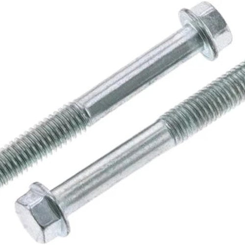 Bolt Motorcycle Hardware Hex Head Flange Bolts M6 x 45mm 8mm 10-Pack