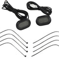 Custom Dynamics Antenna Grommet LED Lights Black Smoke Lens #CD-PLUG-SB