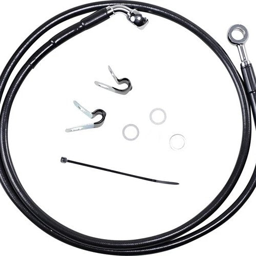 DS Vinyl Brake Line Kit Front +8" Harley Sportster XL883/XL883L Low/XL883N Iron