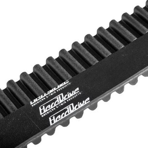 HardDrive Carbon Reinforced Rear Drive Belt 137T 1.125" Black #21201900