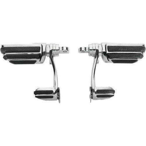 Kuryakyn Pilot Footpegs With Stirrups Male Mount Chrome #4428 Harley Davidson