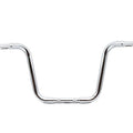 12-1/2 inch Buffalo Ape Hanger Handlebar with Indents Chrome for Harley-Davidson