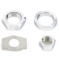 Chrome Rear Axle Nut and Lock Kit for Harley-Davidson
