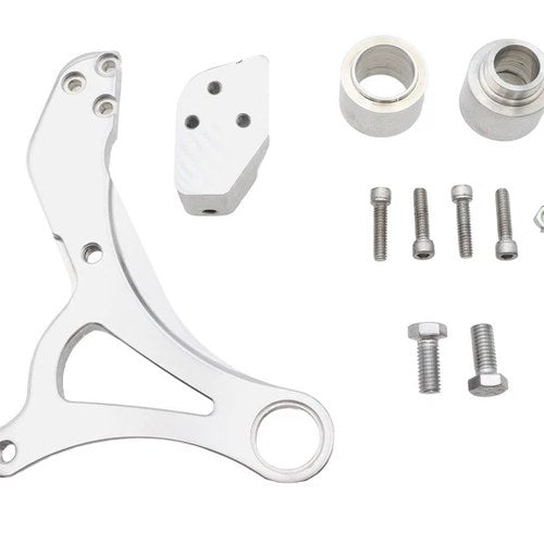Ultima Rear Brake Caliper Bracket Polished for Harley-Davidson
