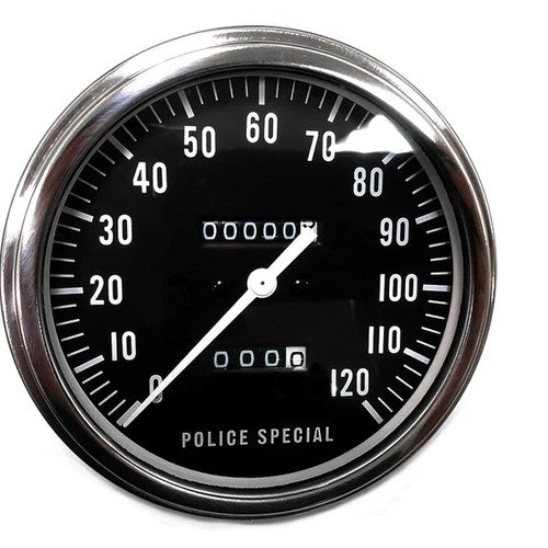 Replica Police 2:1 Speedometer for Harley-Davidson