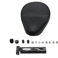 Ultima Leather Saddle High Noon Solo Seat Black for Harley-Davidson