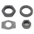 Parkerized Rear Axle Nut and Lock Kit for Harley-Davidson