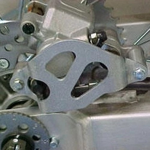 Works Connection Rear Caliper Guard Aluminum #25-010 fits Suzuki/Honda/Kawasaki