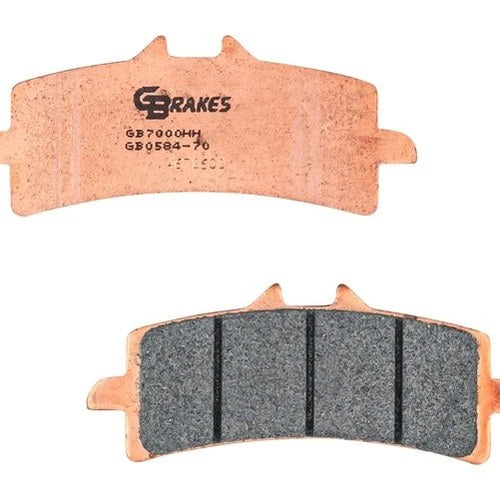 GBrakes HH Sintered Brake Pads Front #GB0584-70
