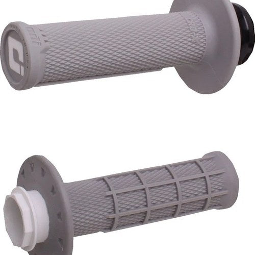 Odi Micro-X Half Waffle V2 Lock-On Grips 7/8" Grey