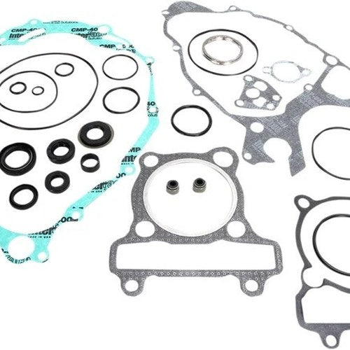 Moose Complete Gasket Set with Oil Seals fits Yamaha TW200 Trailway 1987-2017