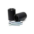 Shogun Bar End Sliders Black #725-1409 for Kawasaki