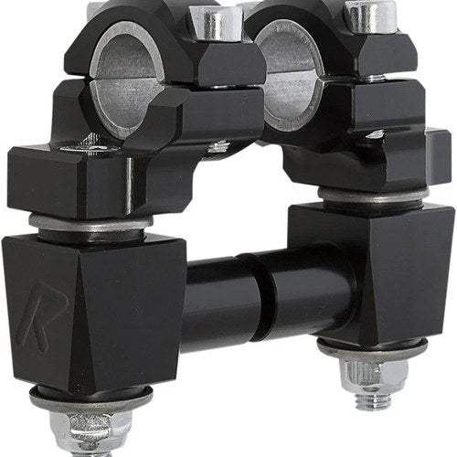 Rox Speed FX Elite Anti-Vibration Pivoting Handlebar Risers 2" Black