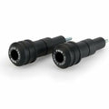 Puig Vintage 2.0 Frame Sliders Black #21045N for Honda