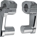 Rox Speed FX Pivoting Risers For 1" Handlebar 2" Chrome