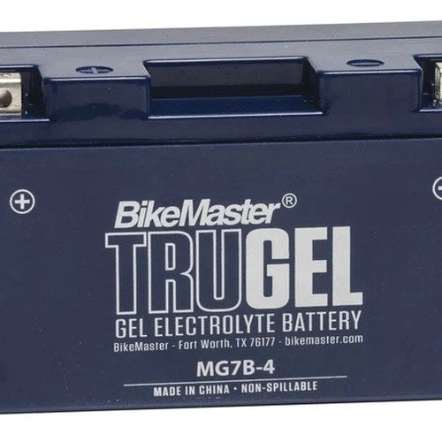 BikeMaster TruGel Battery #MG7B-4 fits Suzuki/Yamaha/Ducati/Triumph/Kawasaki