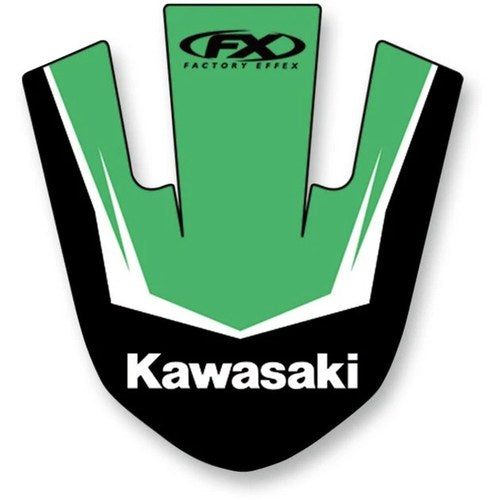 Factory Effex Front Fender Graphics Kit Green #19-30116 Kawasaki KX100/KX85/KX80