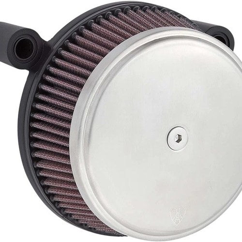 Arlen Ness Big Sucker Brushed Air Filter Kit Black #18-753 Harley Davidson