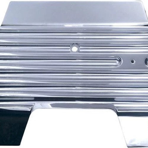 Covingtons Finned Firewall Plate Chrome Harley Davidson Road Glide/Electra Glide