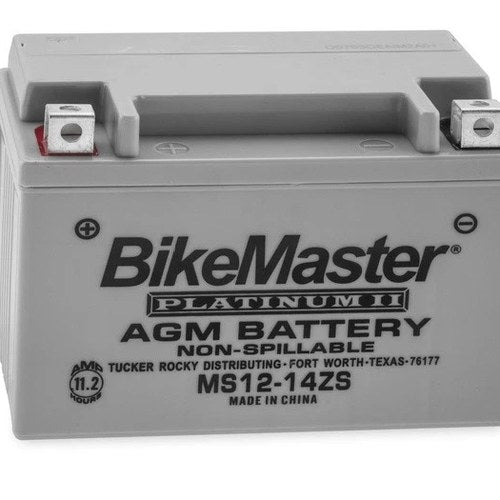 BikeMaster Agm Platinum II Battery #MS12-14ZS for Honda/Yamaha/KTM/BMW