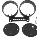HardDrive Dual Gauge Mount Bracket Kit Black Harley Davidson Sportster/Dyna
