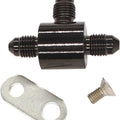 Magnum Universal Brake Line AN-3 T-Block With Bracket Black