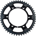 Fire Power 520 Hybrid Rear Sprocket 49T Black #FPH-245-49-BLK for Yamaha