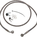 DS Braided Brake Line Kit Front +8" Harley Davidson Sportster 883/1200 #143702