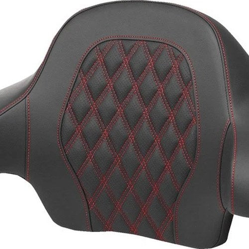 Saddlemen LS Tour-Pak Backrest Pad Red Stitch #285063 Harley Davidson