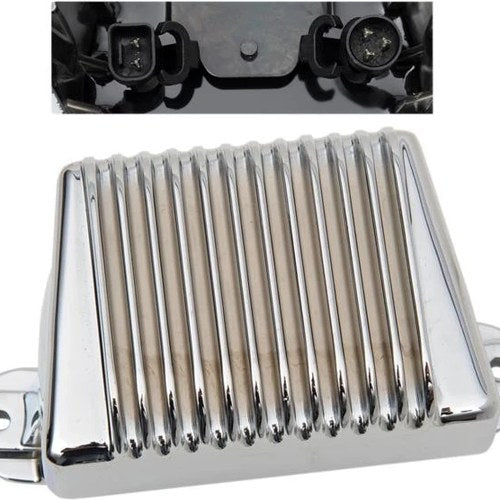 DS Solid-State Voltage Regulator Chrome Harley Davidson 144693
