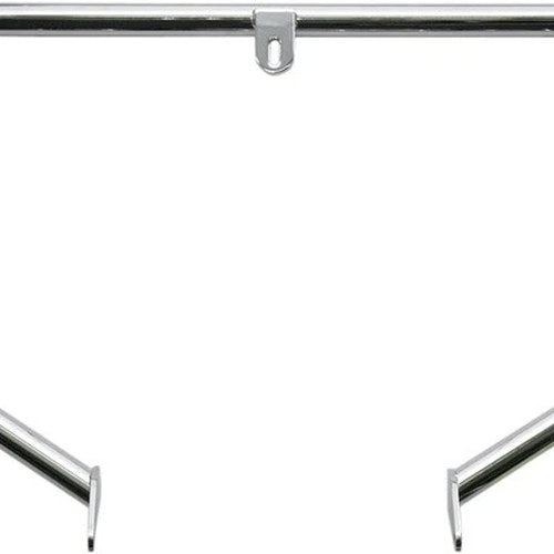 Lindby Unibar Highway Bar 1.25" For Mid-Controls Chrome Harley Davidson Dyna
