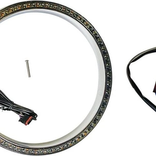 Custom Dynamics Standard ProBeam Headlamp Trim Ring Chrome #PB-7TR-AW-2C