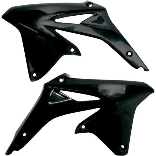 UFO Radiator Shrouds Black for Suzuki RM-Z450 2008 for Suzuki RM-Z450 2008-2017