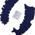 Athena Rubber Frame Guard Pads Blue M7350B for Yamaha YZ450F/YZ250F 4-Stroke