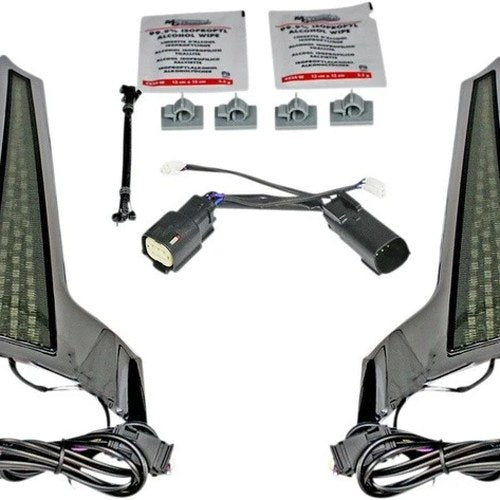 Custom Dynamics Fascia LED Light Panels Chrome/Smoke #CD-FASCIA-BCMCS
