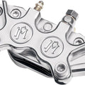 Performance Machine Rep. 125x4R 4-Piston Classic Brake Caliper Only Chrome