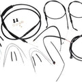 Burly Handlebar Cable/Line Kit for 14" Ape Hangers Black Harley Davidson Dyna