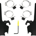 Memphis Shades Fats/Slim Trigger Lock Mounting Kit Black MEB2054 Harley Davidson