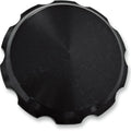 Joker Machine Vented Gas Cap Smooth Black #10-442B Harley Davidson