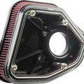 Alloy Art Boom Box Air Cleaner Kit 1.8" Black #1.8M8BP Harley Davidson
